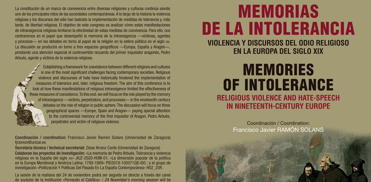 Memorias de Intolerancia. Violencia y discursos del odio religioso en la Europa del siglo XIX