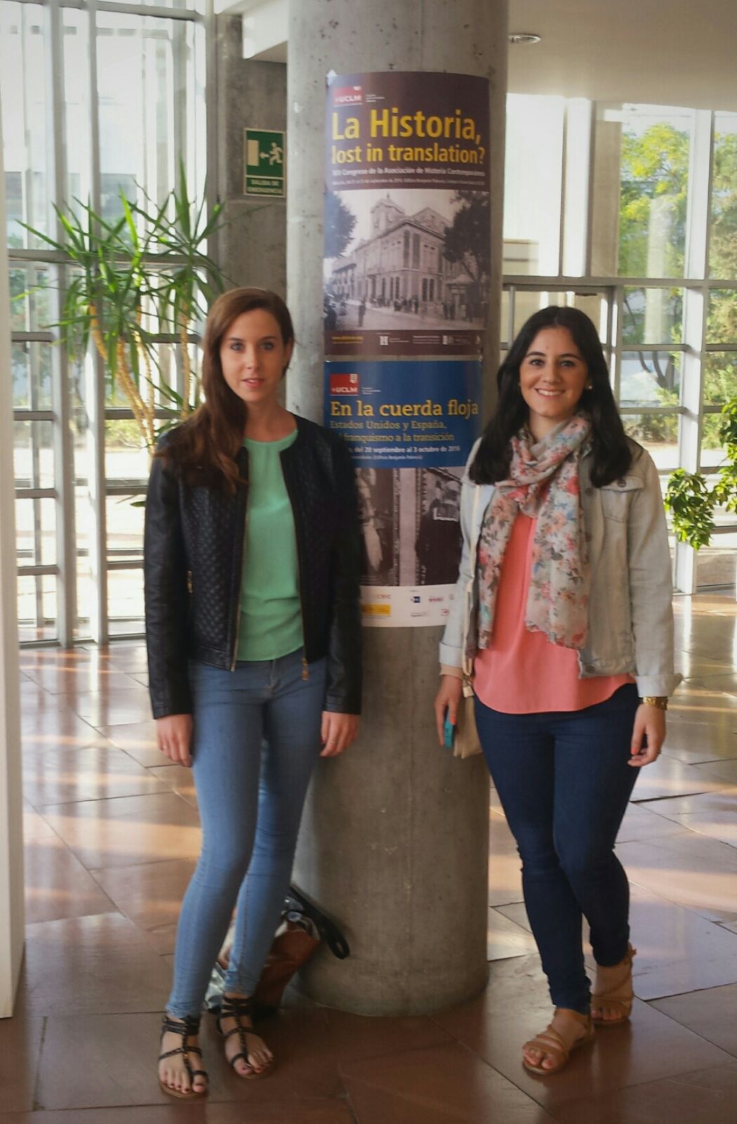 Begona Barrera y Marta Fernandez XIII Congreso de la Asociacion de Historia Contemporanea